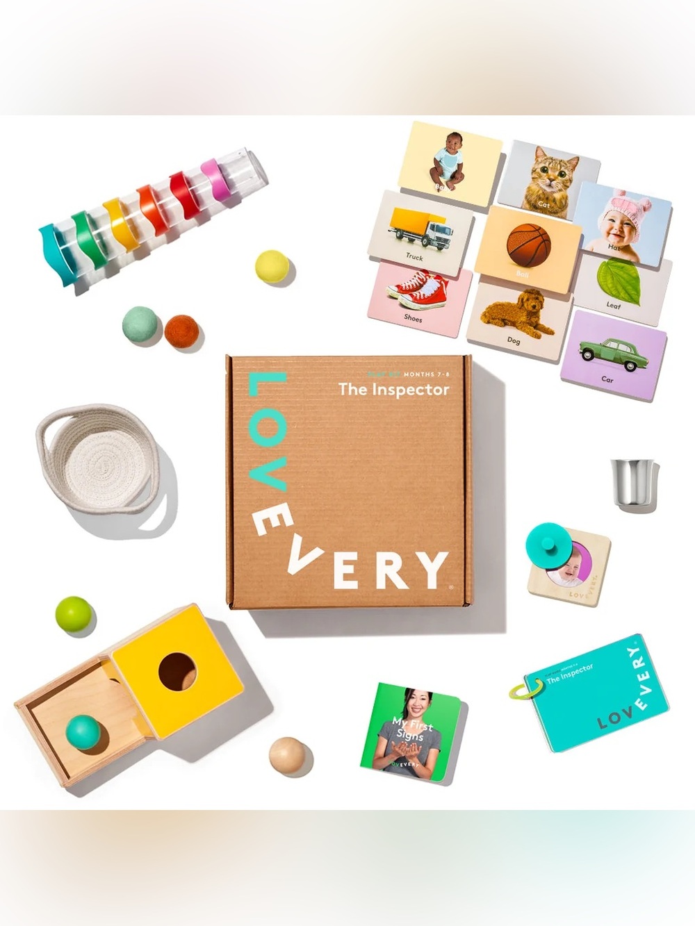 Lovevery “The Inspector” Play kit 7-8m